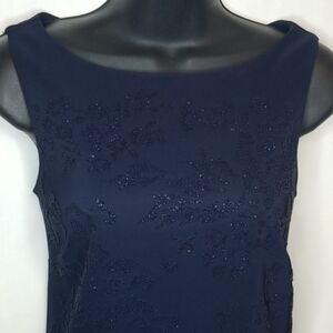 CDC Navy Blue Sleeveless Dress